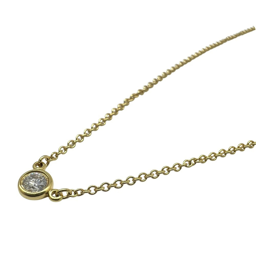 TIFFANY 18k Gold Diamond Necklace